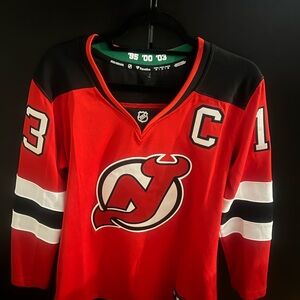New Jersey Devils Red Hockey Jersey